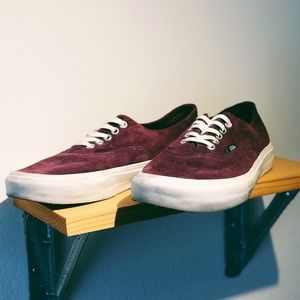Purple Pig Suede Authentic Vans